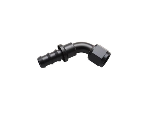 Clamps and Fittings - Push-on Style Hose End Fittings - Female AN 60-degrees