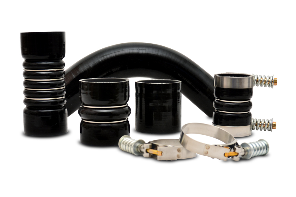 Specially Lined Silicone Hoses designed for use with Petroleum-based and Organic-Acid-Technology (OAT) coolants - Vibrant Power
