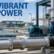 Vibrant Power expansion joints used in industrial water-treatment facility.